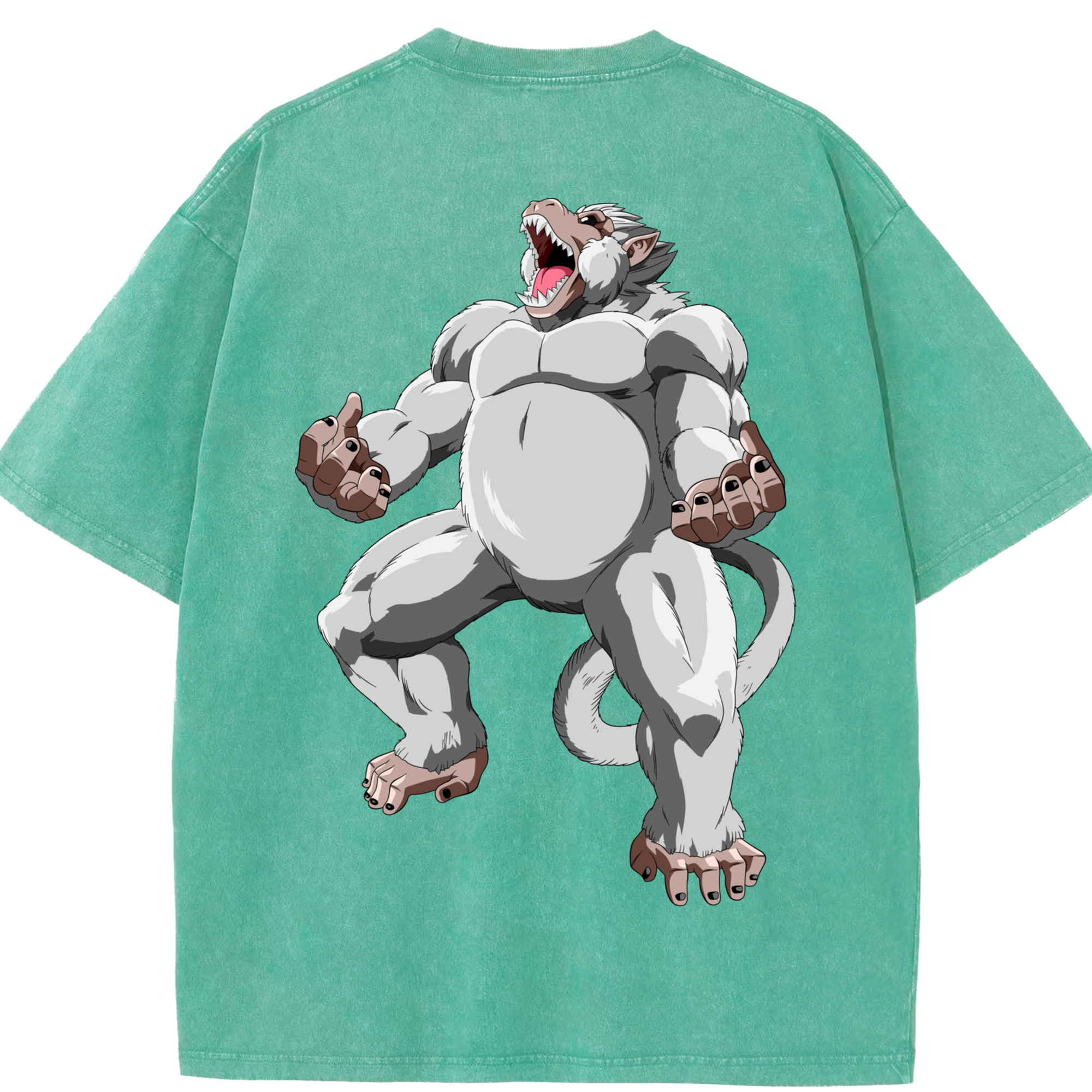 （画像用） ドラゴンボール DRAGON BALL 綿100% ヴィンテージ風 半袖Tシャツ（背面プリント）